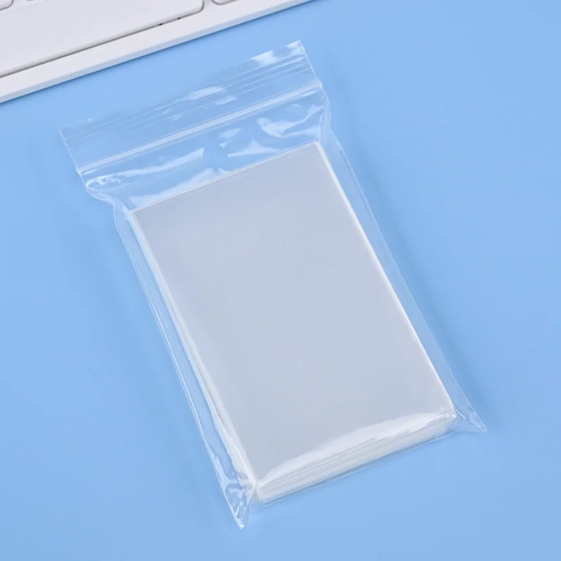 50pcs Original Korea Card Sleeves Clear Acid free-No CPP HARD 3