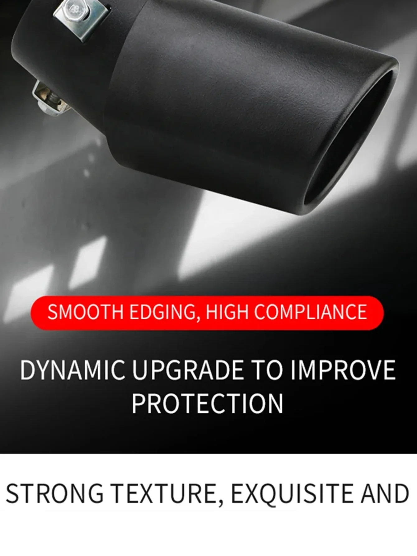 Universal Car Rear Modification Remus Titanium Exhaust Tip Colorful Stainless Steel Round Black Tail Pipe Accessories