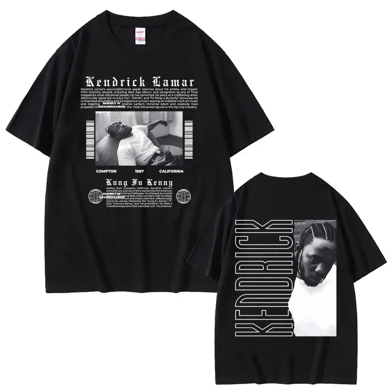 kendrick lamar tシャツ raptee Lサイズ 2pac ケンドリックラマー Tシャツ ブラック Kendrick Lamar Lサイズの