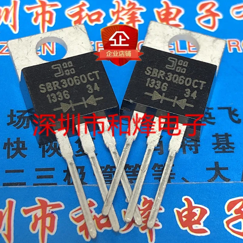 

30pcs original new SBR3060CT TO-220 60V15A