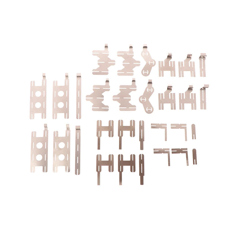 Dayi Nickel Plated Steel Battery Strip Sheets - 1 Set for Spot Welding and Plating