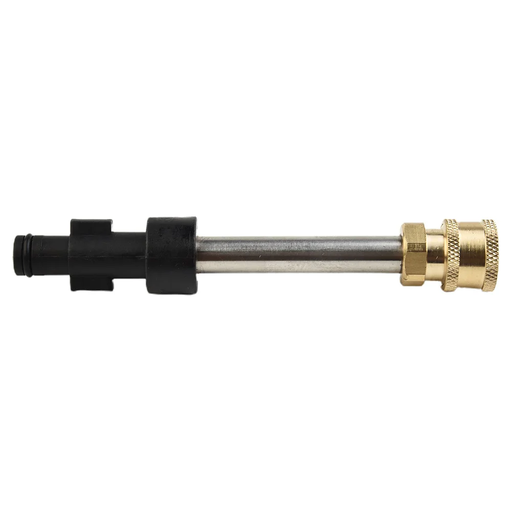 Pressure Washer Quick Connector 1/4" To Spray Gun Wand Lance Bayonet Adapter 1/4" Quick Disconnect Release Fitting For Karcher