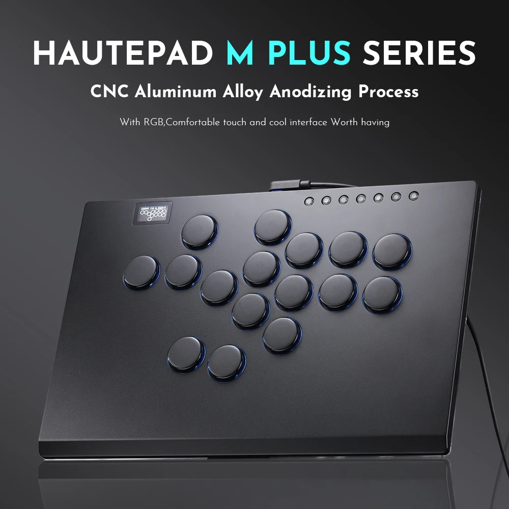 Haute42 Joystick aus Aluminiumlegierung Arcade Hitbox Hebelloser 