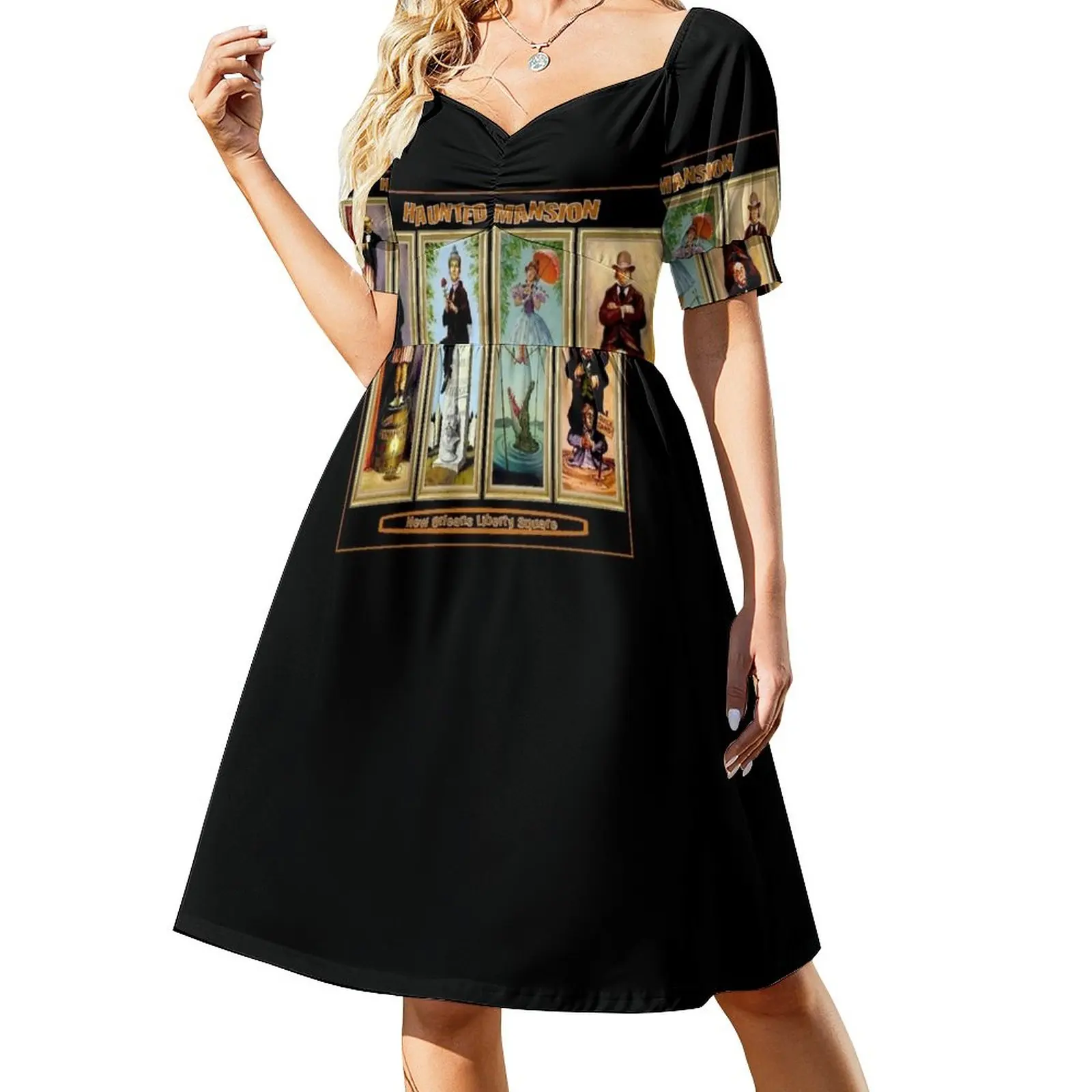 

HAUNTED MANSION : Vintage New Orleans Liberty Square Prints. Dress Women's clothing womens clothing prom clothes