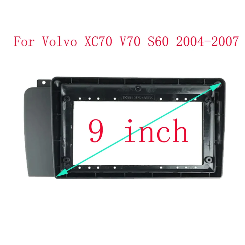 JBJXFAMAY Cadre Adaptateur Autoradio 10 Pouces Pour Volvo XC90 2004-2012 – Kit Montage Fascia Tableau De Bord