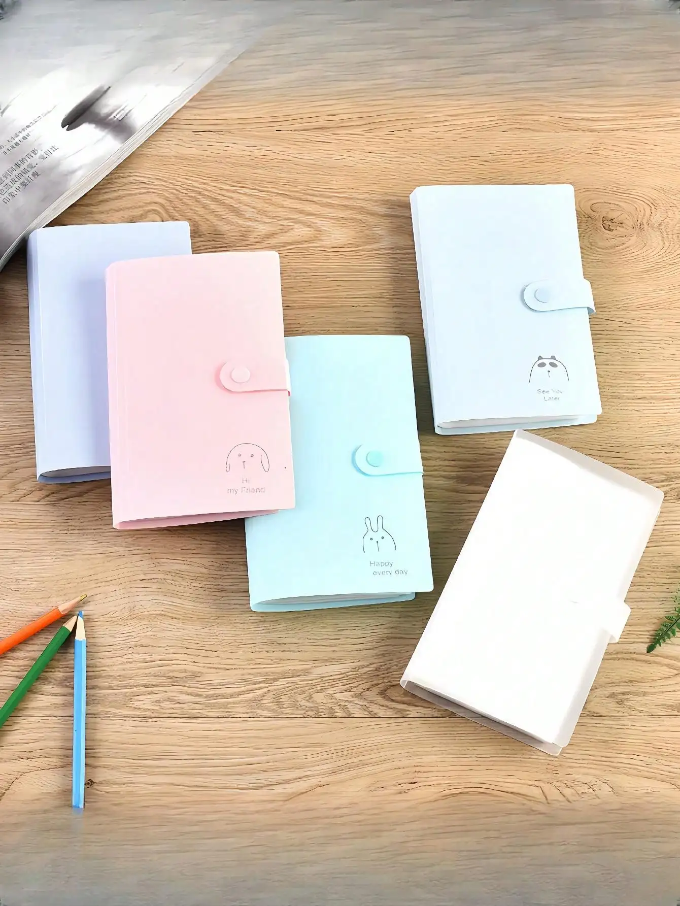 Compact 3-Inch Photo and Card Storage Album