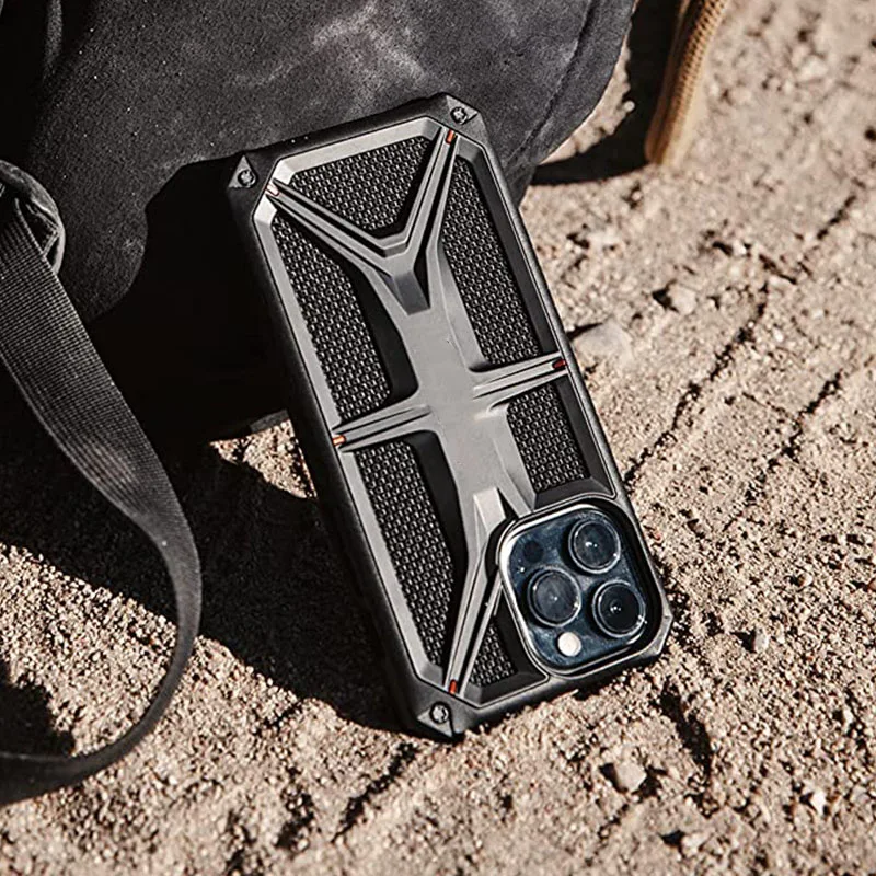 Uag Custodia Antiurto In Kevlar Resistente Per Apple Iphone 15 14 13 12 Pro Max Iphone15 Cover Per Telefono Con Protezione Monarch Con Logo Originale