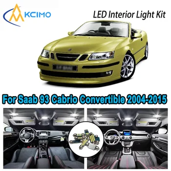 For Saab 93 YS3F Cabrio Convertible 2004-2015 Premium Bright LED Interior Dome Map Trunk Light Kit Car Led Lamps Canbus No Error 1