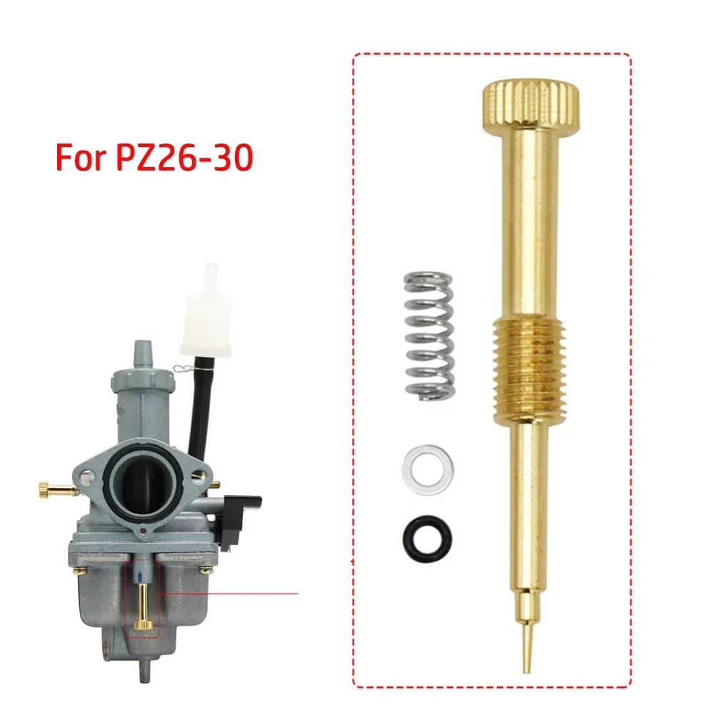 Fit For PZ26 PZ27 PZ30 Mixture Screw Kit Motorcycle Air Intake Fuel ...
