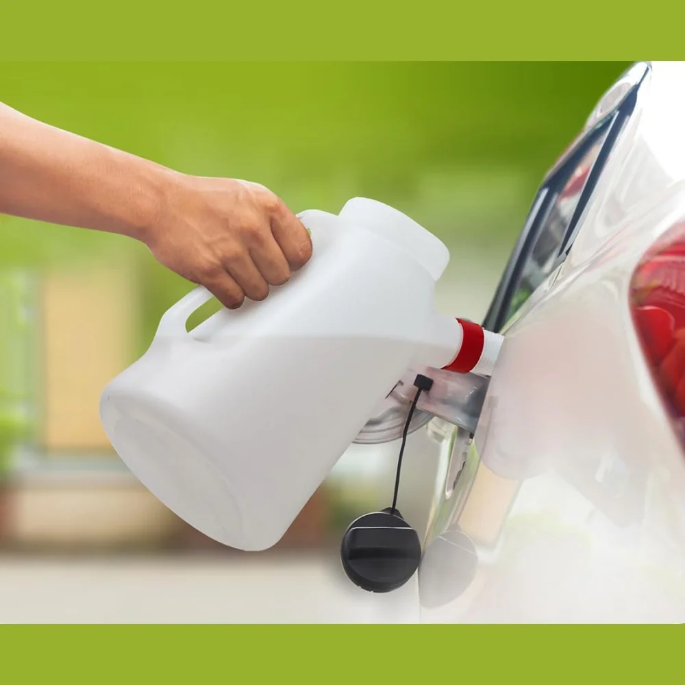 Multifunctional Oil Dispenser Measuring Container Oil Jug Flexible Spout 5L Replacement Refillable Dispenser Engine Bottle