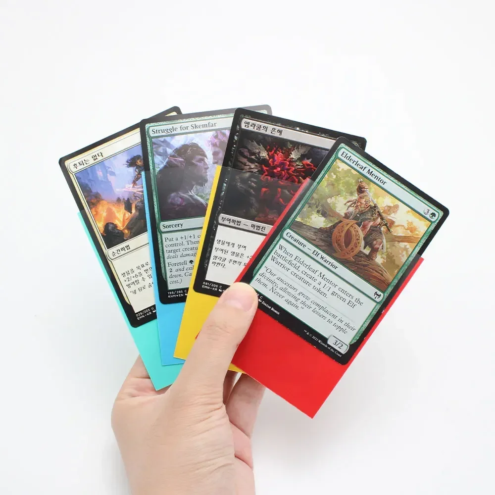 66*91mm Katana Trading Card Sleeve Holder TCG Cards Protector For MTG Yugioh