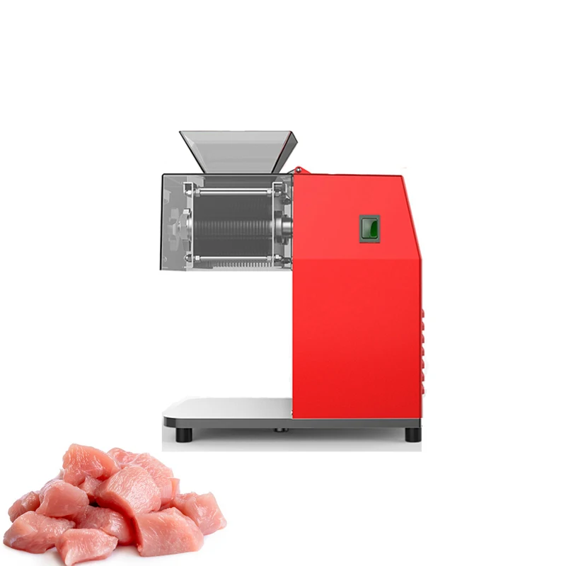 

Chicken Breast Slicer Automatic Pork, Lamb, Beef Dicing Machine Commercial Bean Peel And Kelp Shredding Machine