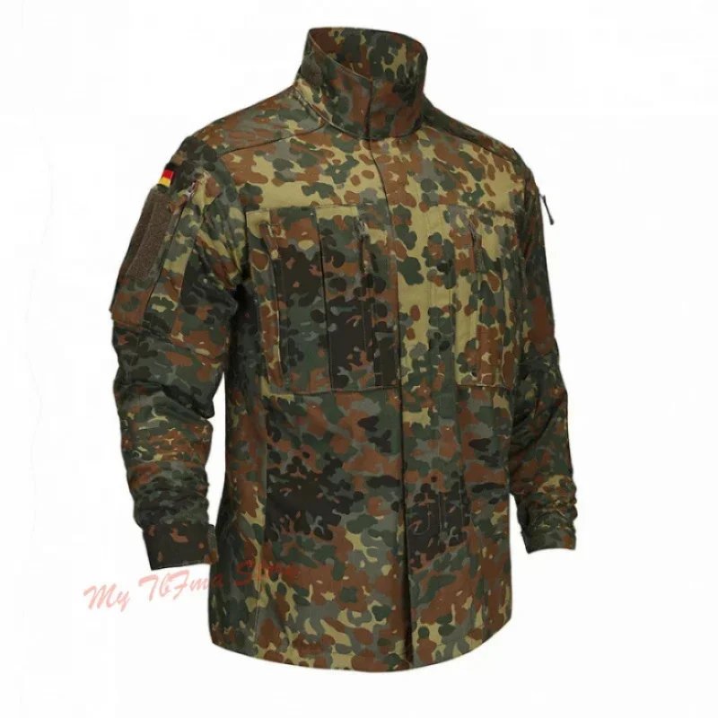 Tactical KSK All-Terrain Flecktarn Camouflage Combat Jacket