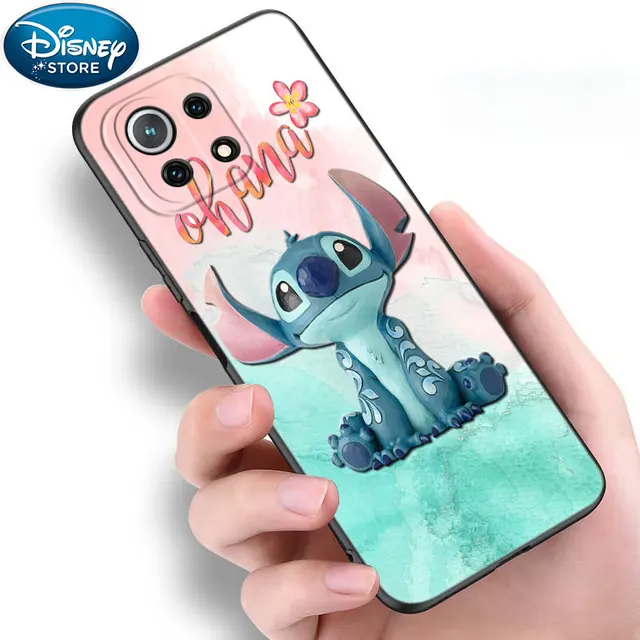 Funda para Xiaomi Redmi 9T Oficial de Disney Stitch Azul - Lilo