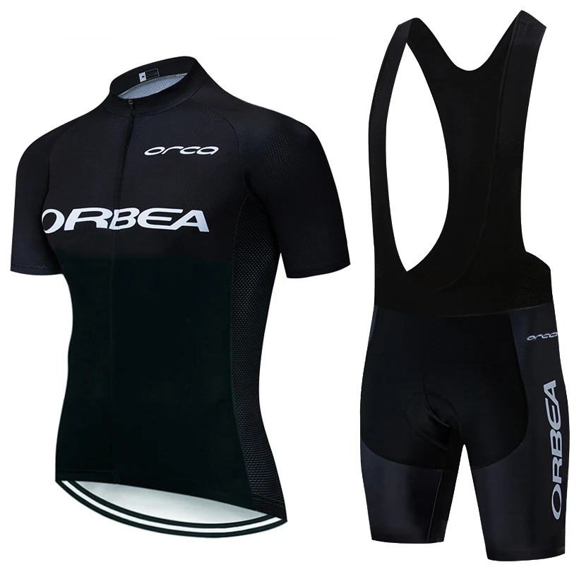 New ORBEA ORCA Cycling Jersey Bike Shorts Set Men Women Quick dry Ropa Ciclismo 4 Pockets Summer Pro Bicycle T-Shirt Clothing 2