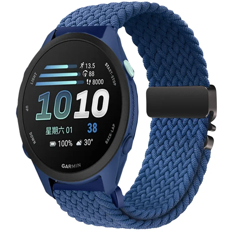 Enhanced Nylon Braided Strap with Parachute Buckle – 20/22mm