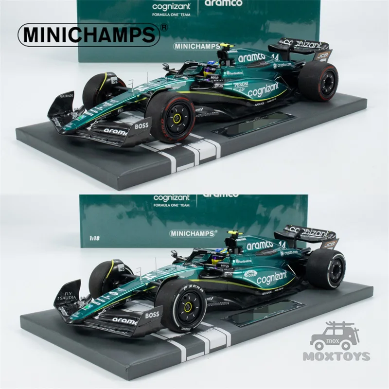 

MINICHAMPS 1:18 ARAMCO COGNIZANT F1 TEAM #14 FERNANDO ALONSO AMR23 2023 3RD AUSTRALIAN GP / Saudi Arabia Model Car