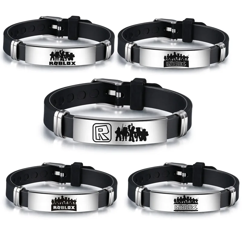 Roblox Bangles Jewelry Stainless Steel Accessories For Boys And Girls