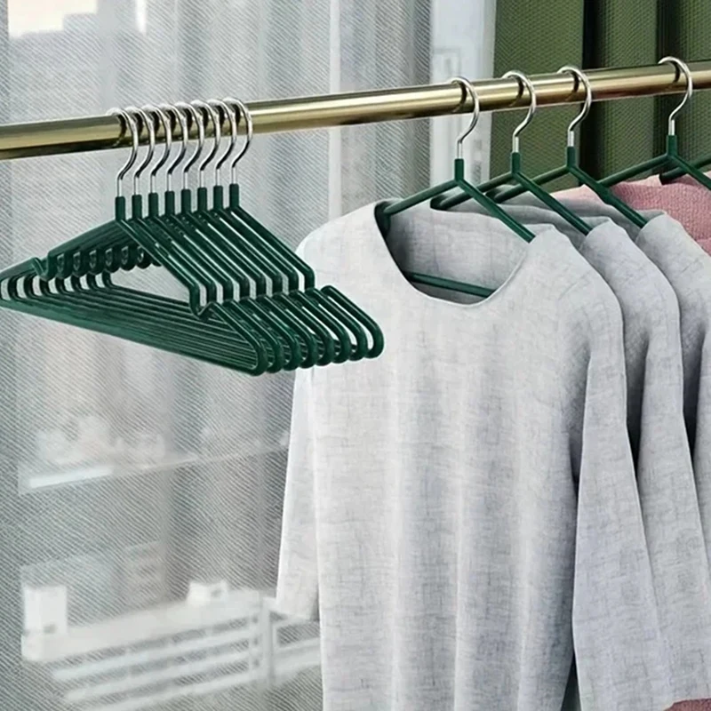 Clothes Hangers With Non-Slip Design, Traceless Clothes Racks, Sturdy Heavy Duty Coat Hangers 4