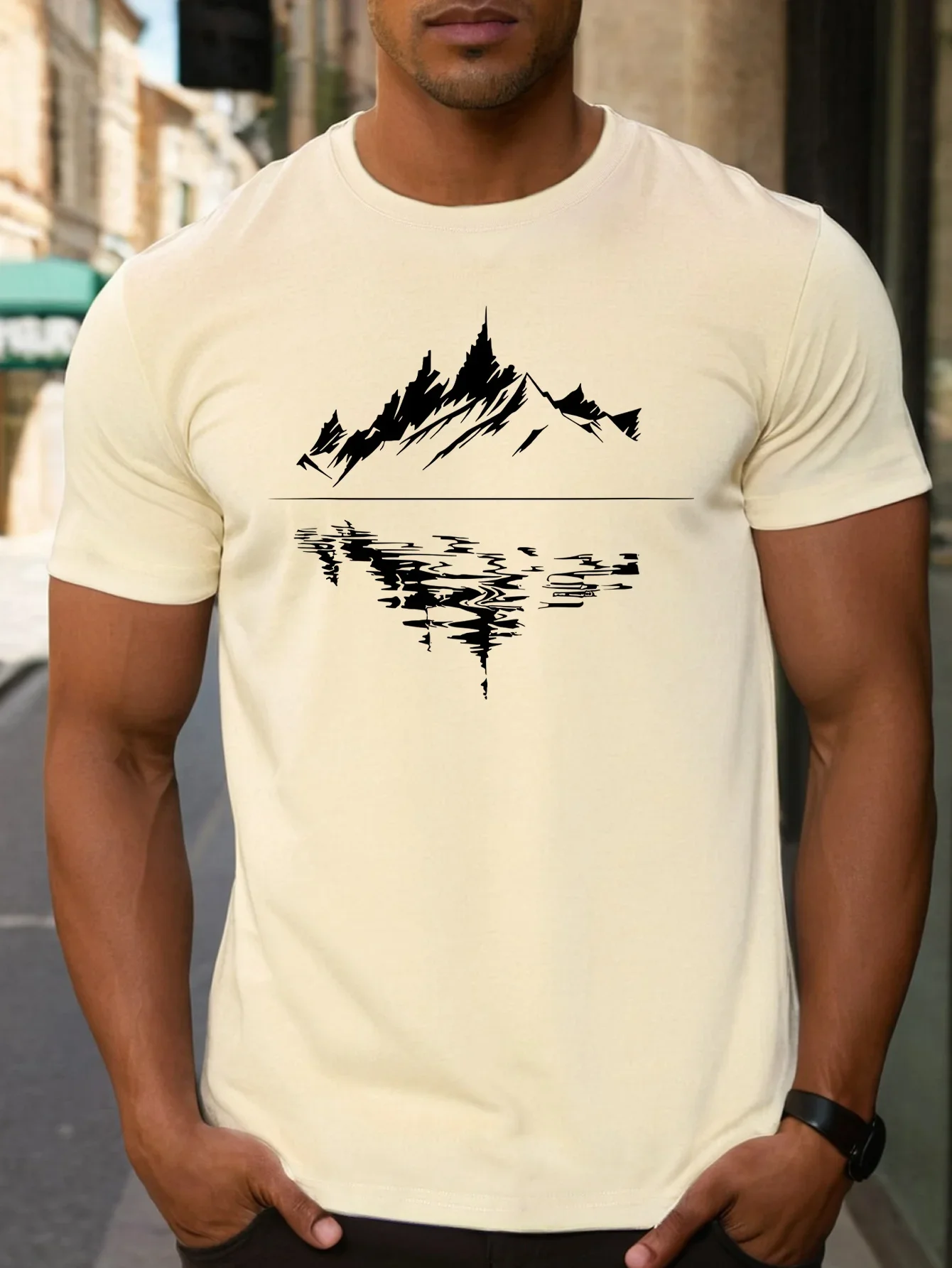Men's T-shirt styling