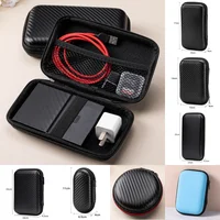 Многофункциональная сумка для хранения на молнии, 1 шт., для U-диска/кабеля для передачи данных/зарядного устройства для телефона, портативная складная сумка-органайзер для жесткого диска