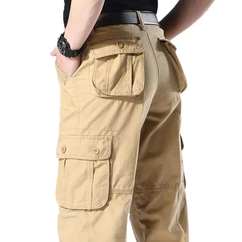 6 pockets khaki