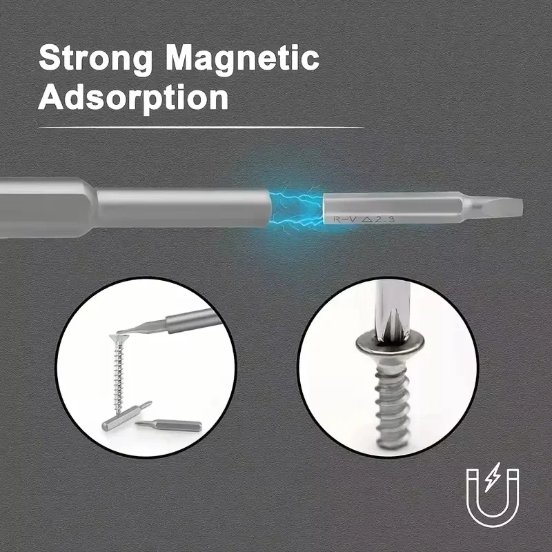 Screwdriver Set Magnetic Precision 25 In 1 With 24 Piece Mini Pocket For Mobile Phone/PC/Came