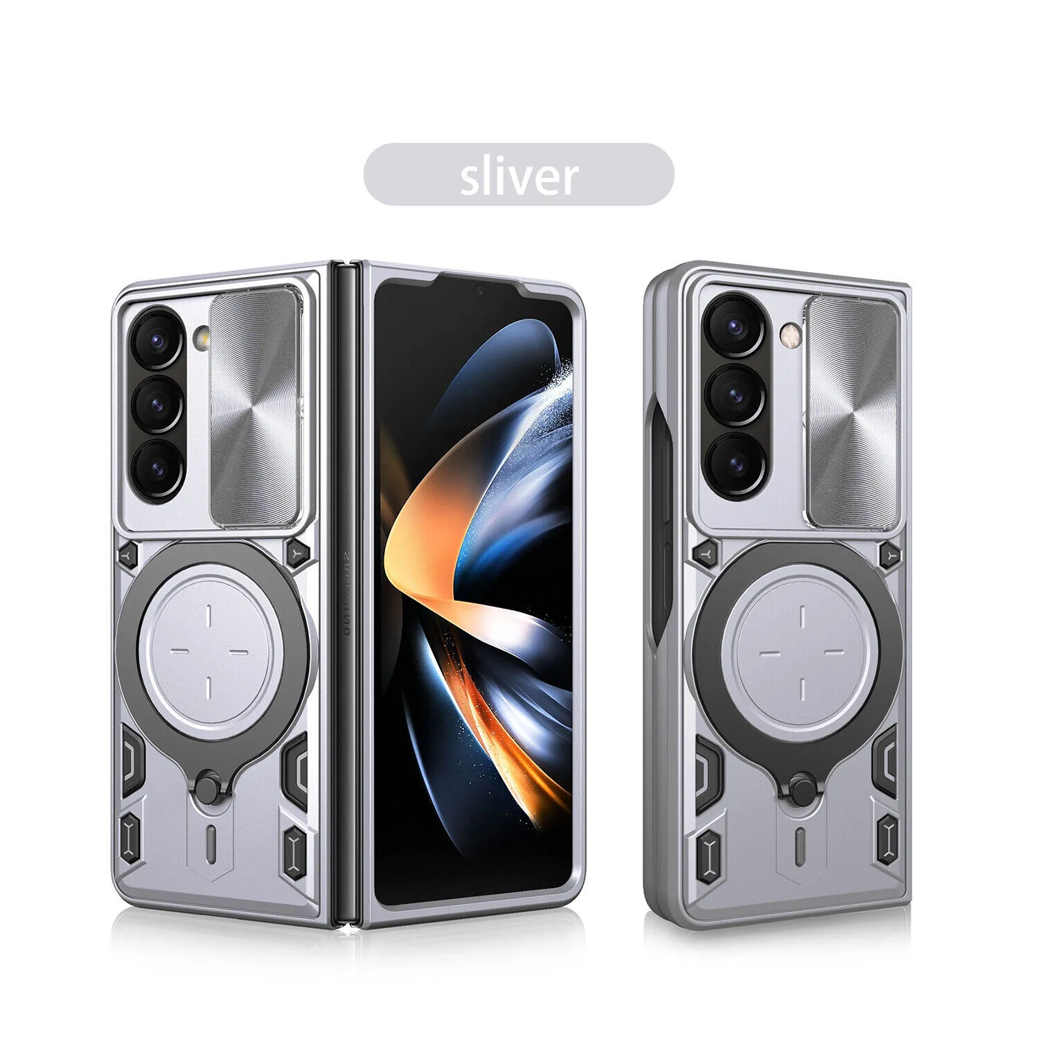 Coque de protection robuste pour samsung galaxy z fold avec pied_voghion.com