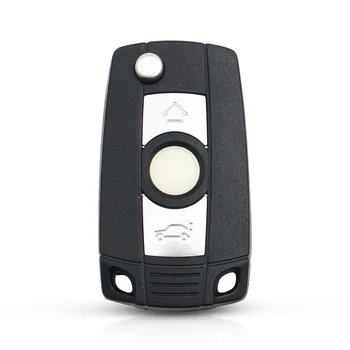 Chiave a distanza modificata 3 pulsanti custodia a conchiglia per BMW