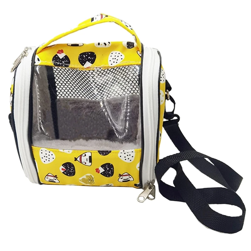 

Bird Travel for Carrier Portable Shoulder Bag Plush Lining Parrot Outing ​Case Dropship