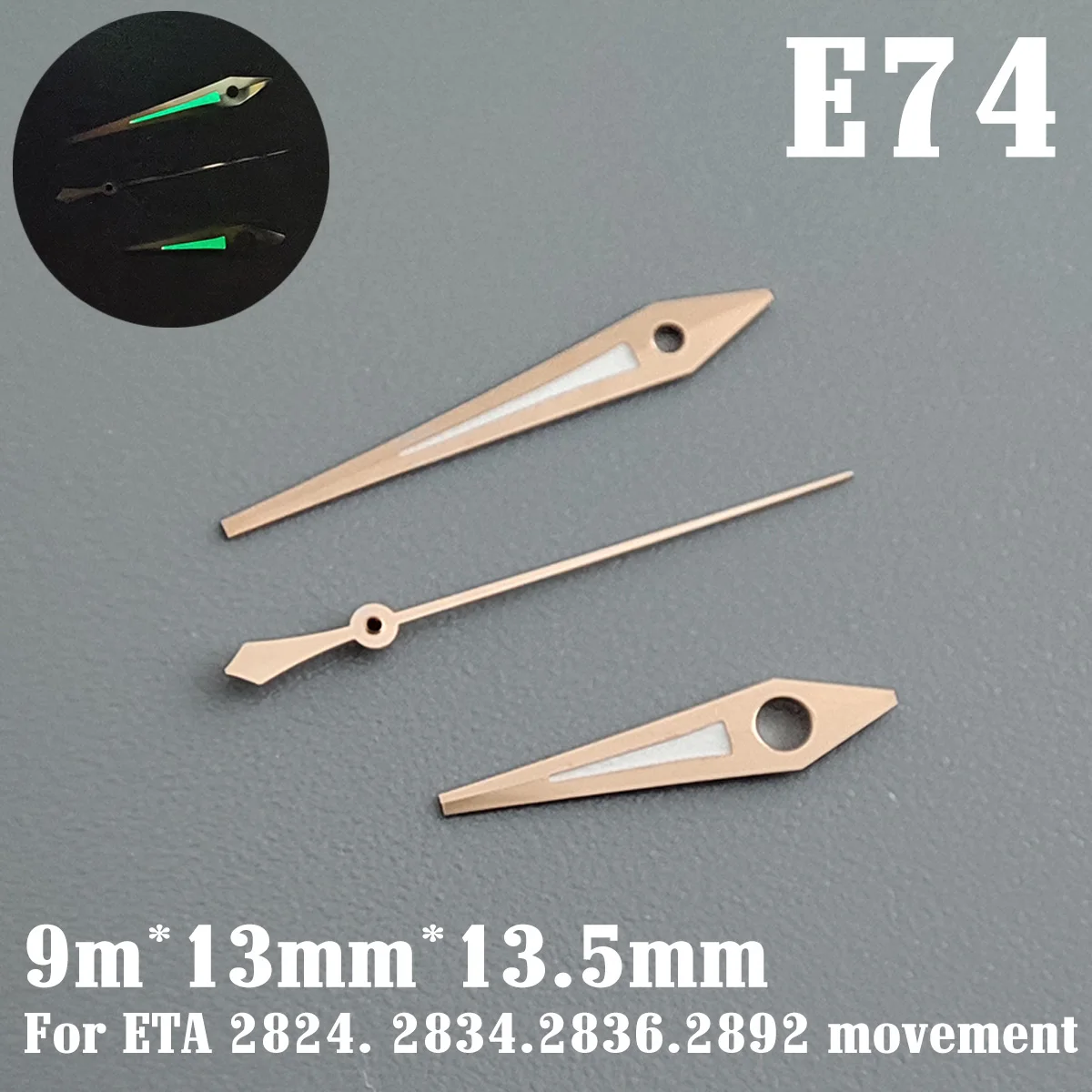 Green Super Luminous Watch Hands