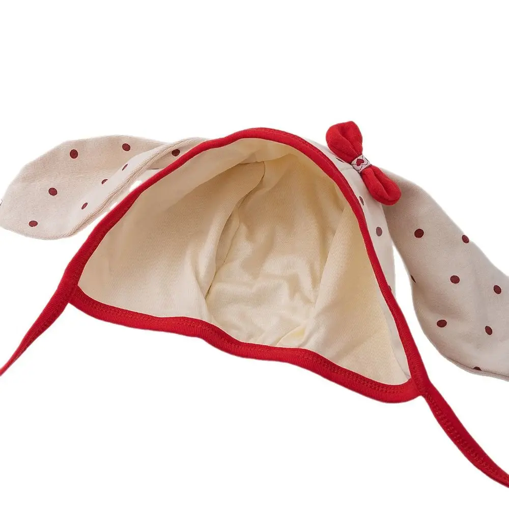 INS Cute Baby Ear Protection Hats Long Ear Soft Baby Fetal Cap Windproof Breathable Infant Bonnet Hat Children