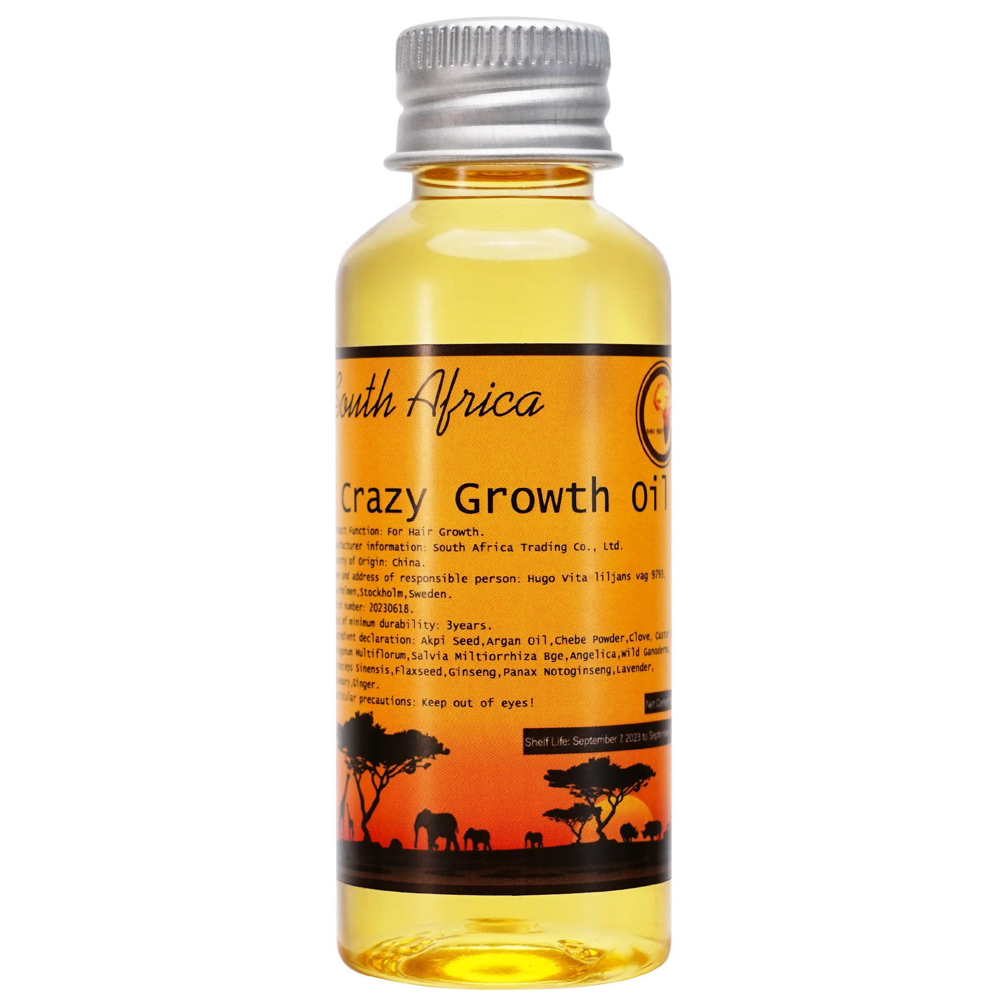Hair Growth Oil African Layden Oil Ancient Methods GROW HAIR FASTER LONGER Stop Breakage Promotes Growth