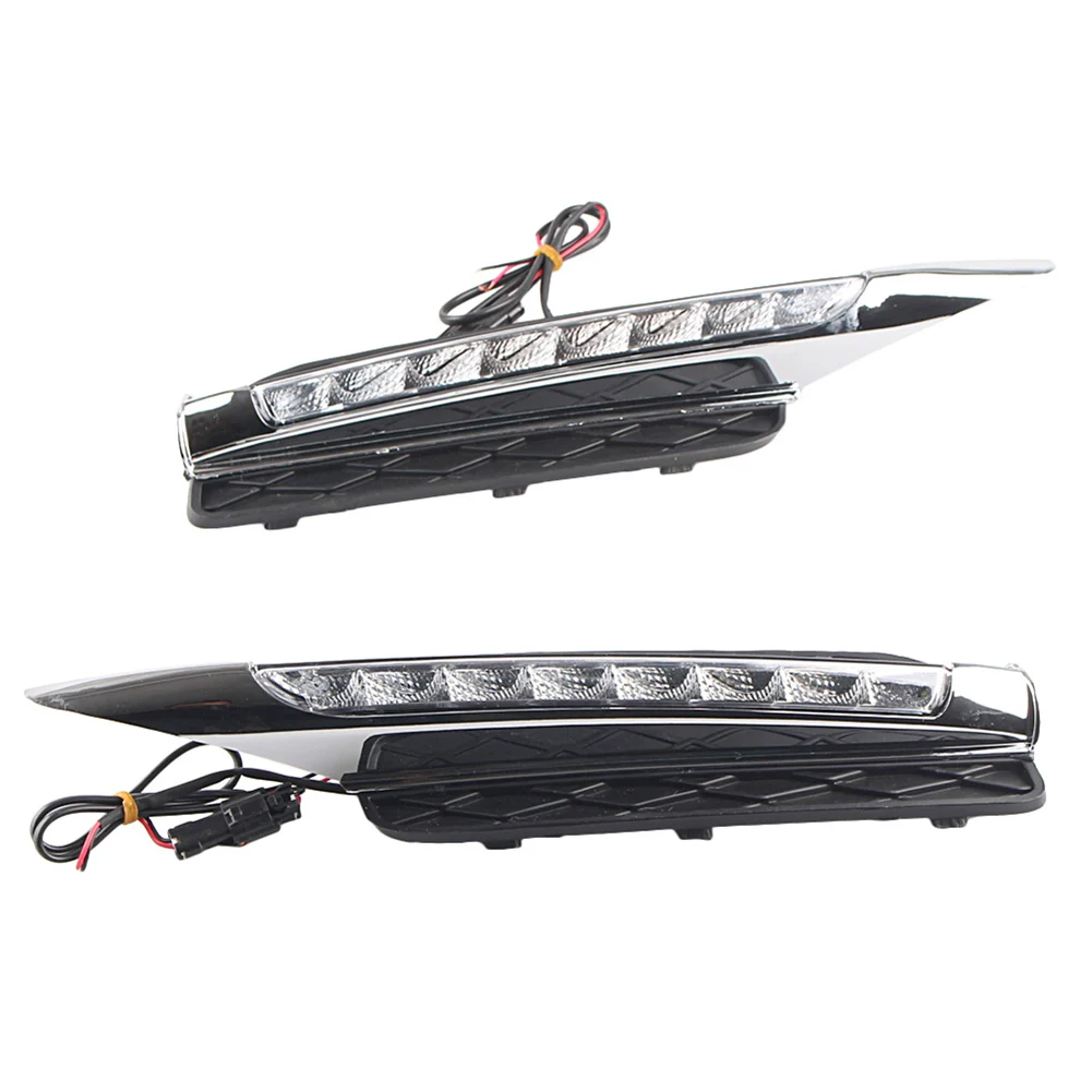 

1 Pair Car Daytime Running Light For BMW X5 E70 2007 2008 2009 2010 LED Fog Lights DRL Lamp