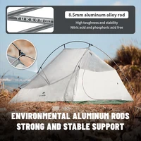 Ultralight Naturehike Cloud Base Tent for 1-2 Adventurers - Image 4
