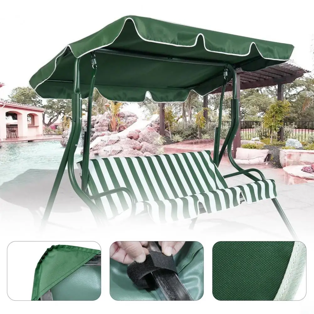 Swing Canopy Cover Waterproof Oxford Cloth Swing Top Cover Easy