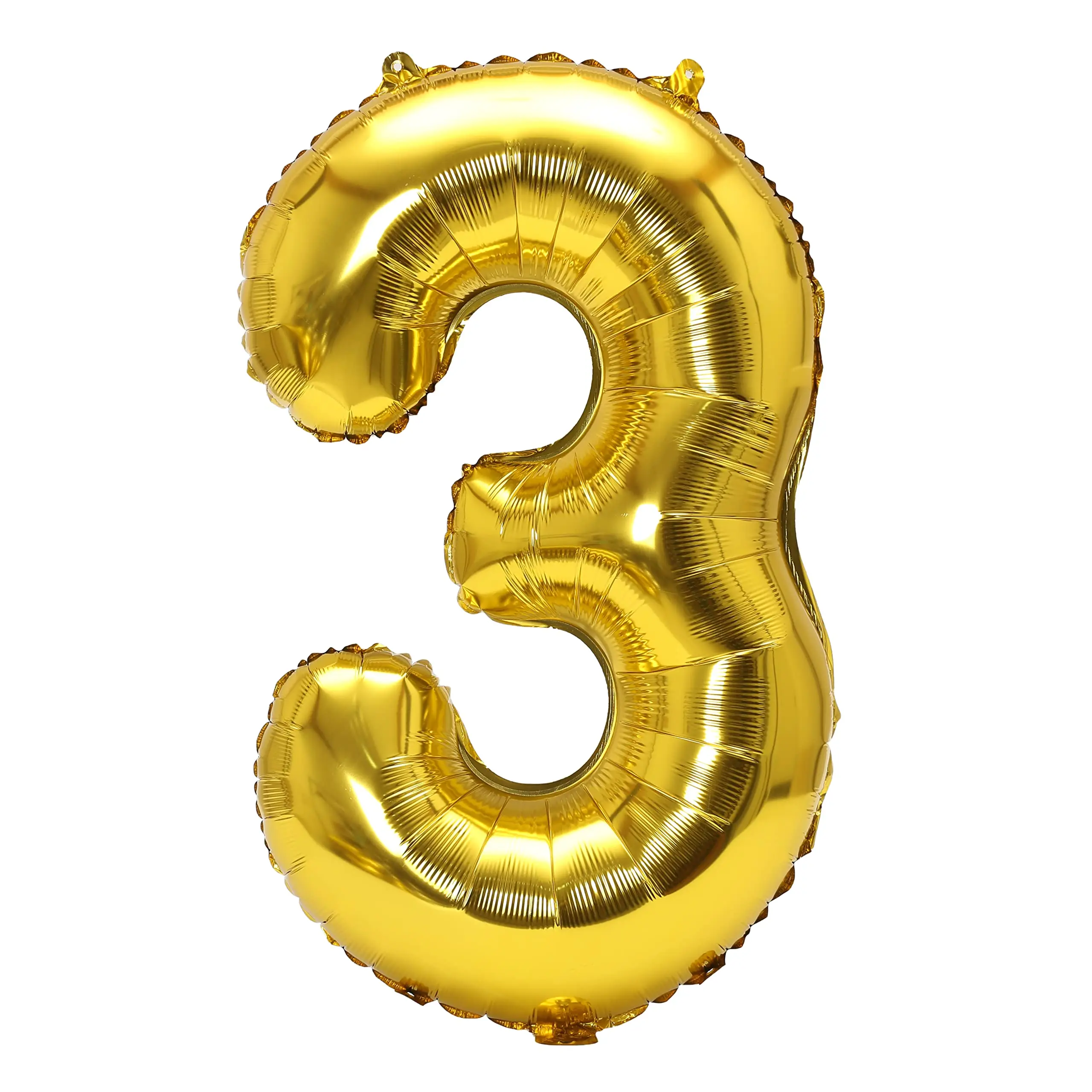 Rainbow Gradient Number Foil Balloon for Celebrations – 32-Inch