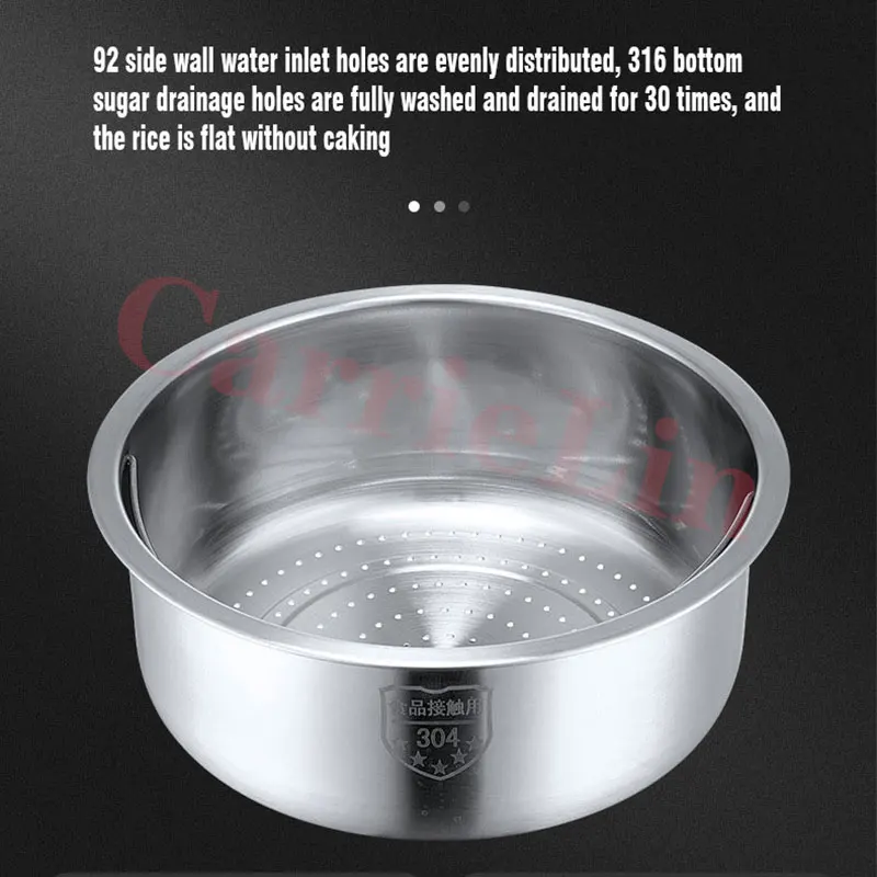 Rice Cooker 3L Electric Cooker Multifunctional Intelligent Automatic Kitchen Appliances Rice Soup Separation