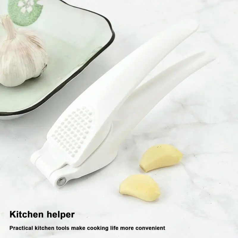 Kitchen Garlic Press Stainless Steel Ginger Garlic Pressing Tool