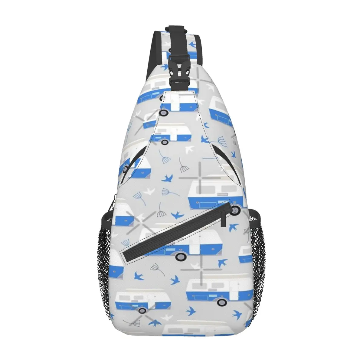 

Ocean Drive Pattern Chest Bag Personalized Portable Out Nice gift Multi-Style