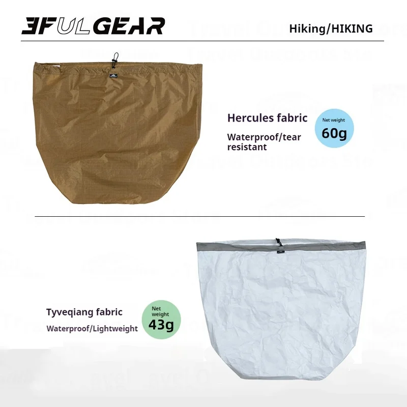 3F UL GEAR Sleeping Bag Foot Waterproof Case Hercules Blended Nylon/Tyvek Fabric Ultralight For Camping Cotton/Down Sleeping Bag