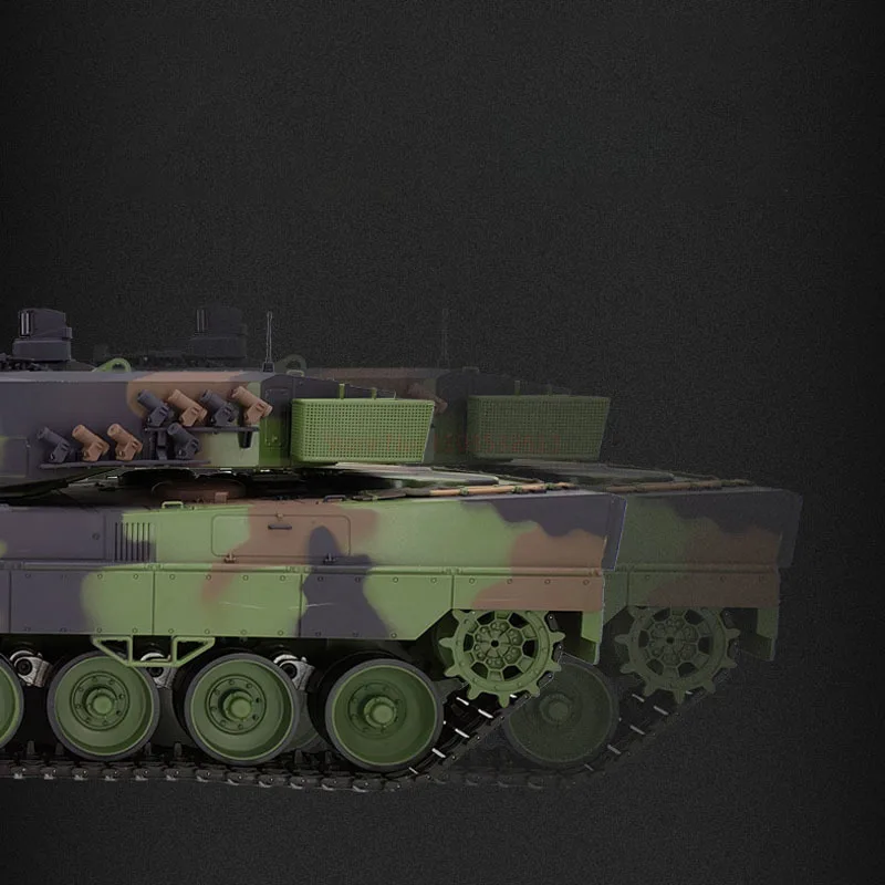 Henglong 3889-1 Tank 1:16 German Leopard 2 A6 Heavy Remote Control Tank Smoke Toy Th17602 Rc Model Large Combat Vehicle 6