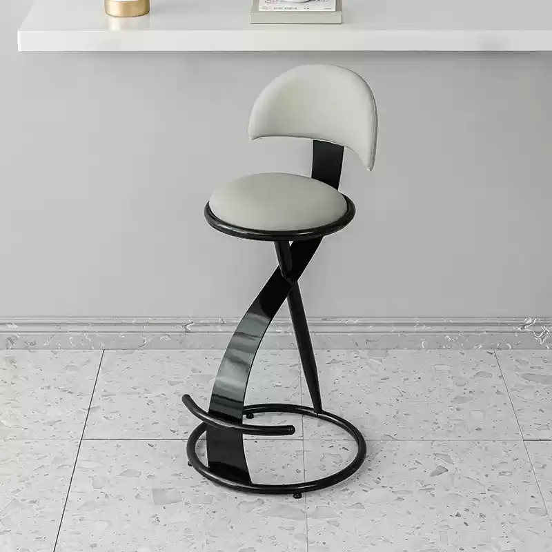 Breakfast Luxury Bar Stool Contemporary Design Counter Gold Leg Bar Stool Italian Taburete Regulable Cocina Home Furniture