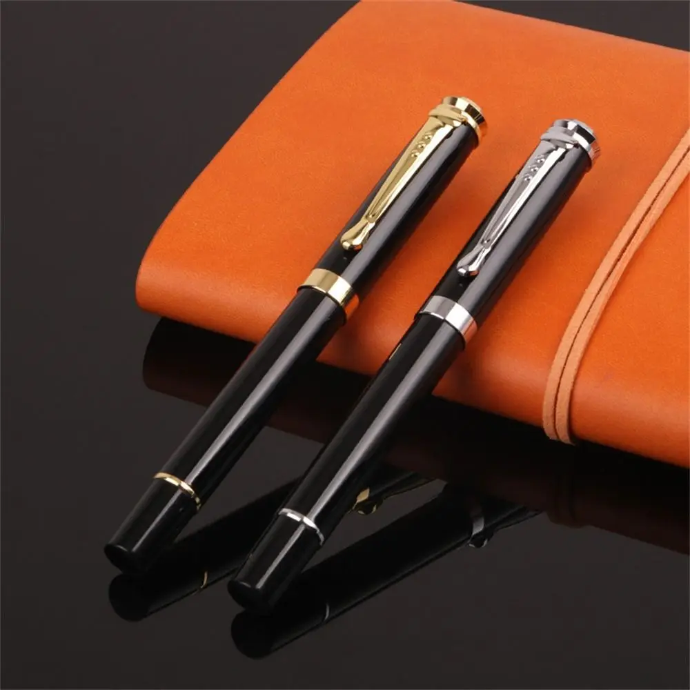 

Calligraphy Fountain Pen Classic Golden Trim Drawing Business Fountain Pen EF Nib 0.38mm Writing Ink Pen Student Stationery