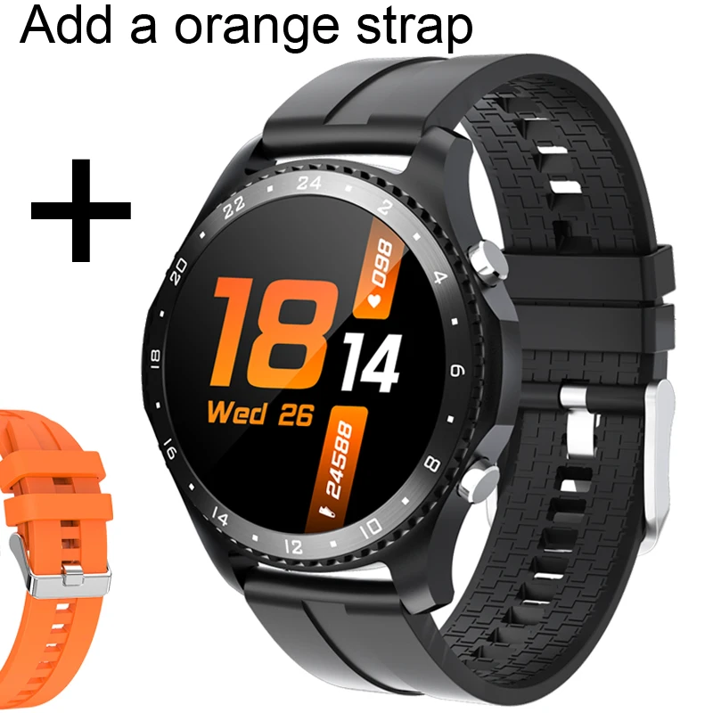Add orange strap