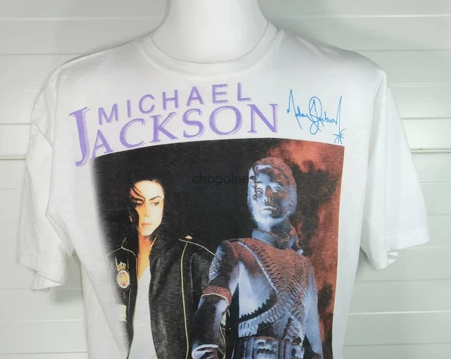 Vintage Michael Jackson 1988 Sold Out Europe Bad Tour T-Shirt Sz XL