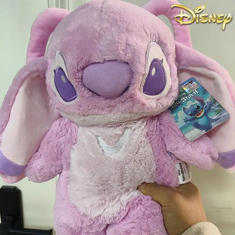

Original Disney Stitch Angel Warm Hand Bottle Kawaii Strawberry Bear Winter Portable Pvc Hot Water Bottle New Year Gift