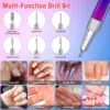 35000RPM Nail Drill Machine Gradient Color Electric Nail File with TFT Display Rechargeable Efile Professional Nail Drills for G 5