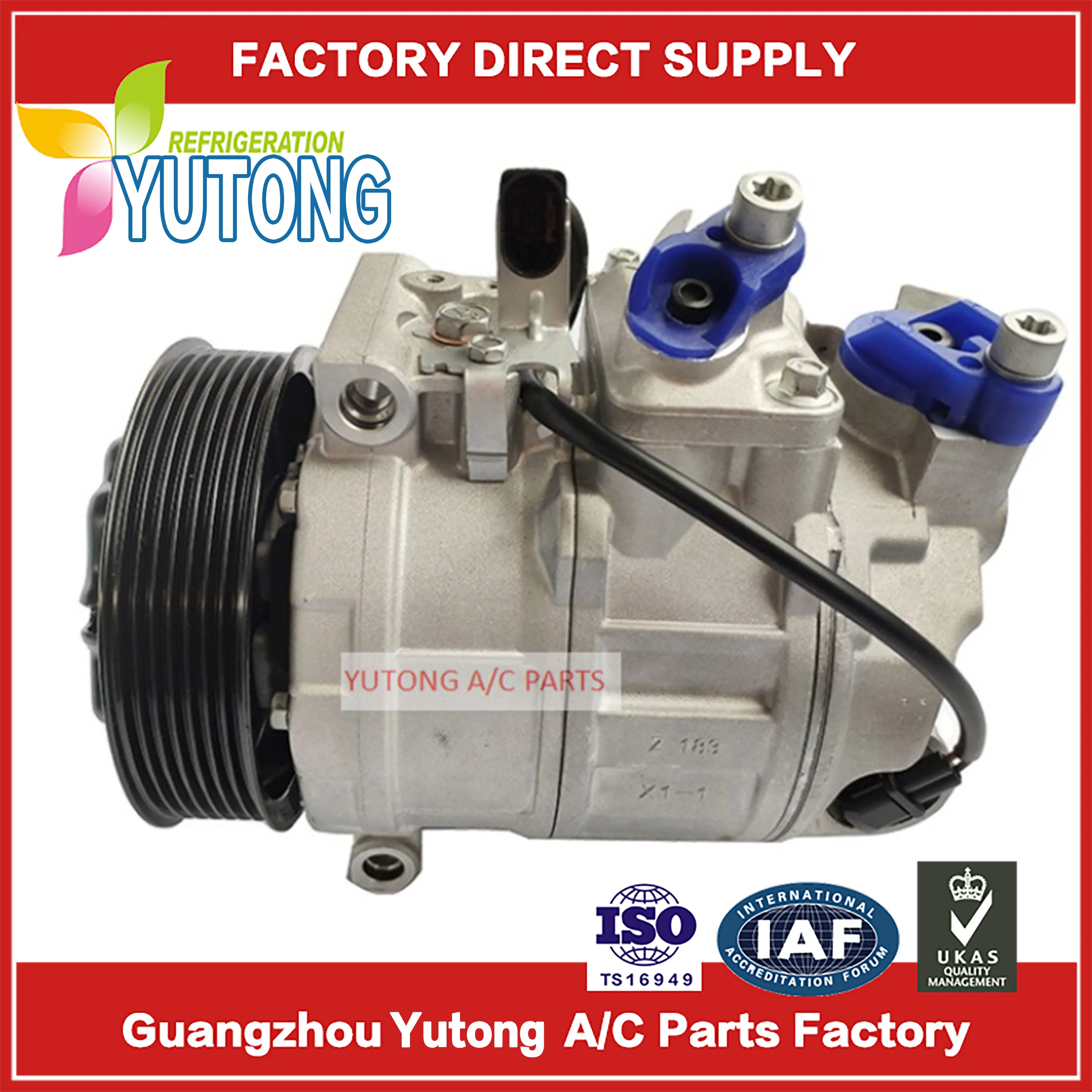 AC Compressor For VW 99612611100 94812601101 9551260111X 94812601100 95512601111 7L5820803 95512601110 437100-5880 437100-1612