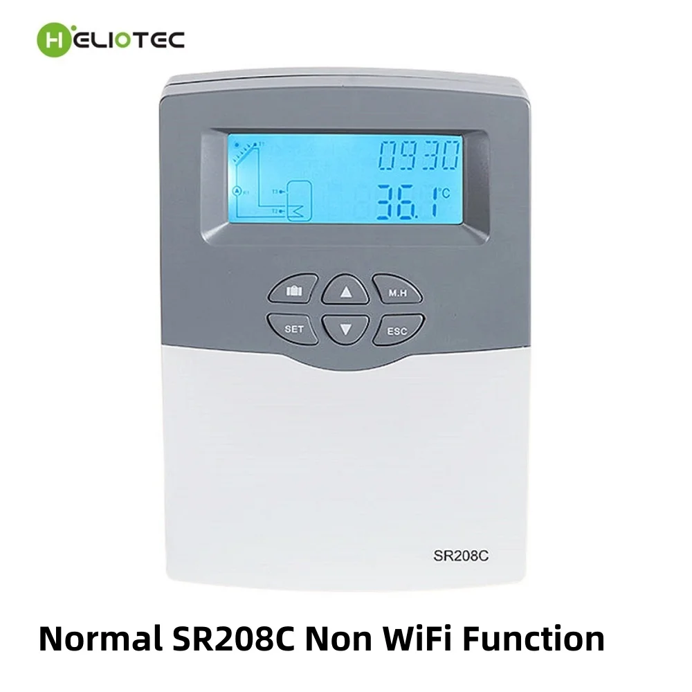 ตัวเลือกสินค้า เครื่องควบคุมน้ำอุ่นพลังงานแสงอาทิตย์ WiFi ควบคุมได้จากทุกที่